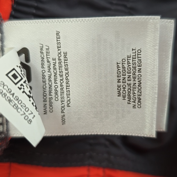 FILA BRAND WOMENS GRAY AND ORANGE ATHLETIC SHORTS SIZE LARGE - Picture 14 of 14